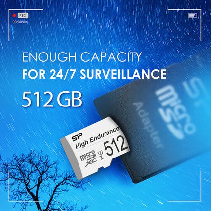 Silicon Power 512GB Golden Series microSDXC UHS-I 100MB/s con Adaptador SD