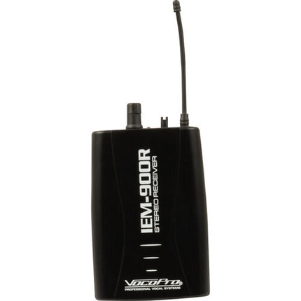 VocoPro IEM-900-ST4 Sistema inalámbrico de escucha asistida 1 transmisor 4 receptores 900 MHz 4 usuarios