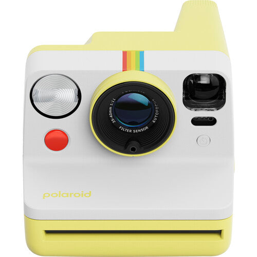Polaroid Now Generation 3 Cámara Instantánea i-Type con Flash y Batería Recargable Amarillo