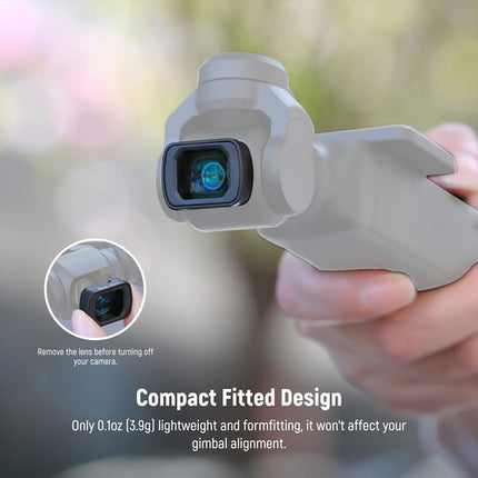 Neewer LS-45 Lente Gran Angular 0.75x para Osmo Pocket 3 FOV 108°