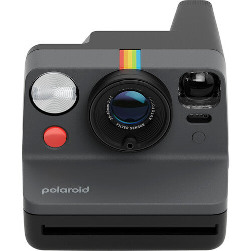 Polaroid Now Generation 3 Cámara Instantánea i-Type con Enfoque Automático USB-C Negro