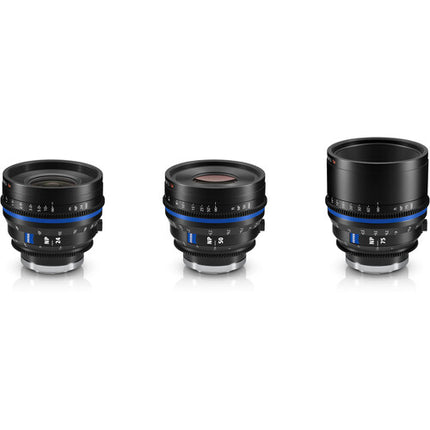 ZEISS Nano Prime Set de 3 Objetivos 24 50 75mm T1.5 con Estuche