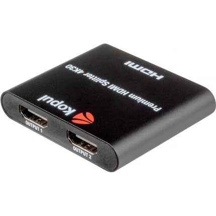 Kopul HDMI-SP-1X24K Divisor HDMI 4K30 1x2 con USB Cable de Energía