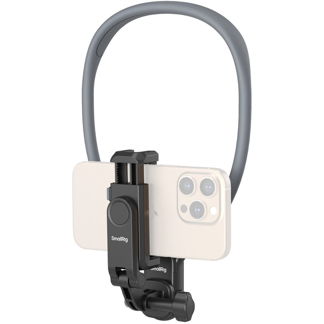 SmallRig Soporte de Cuello Quick Release para Cámaras de Acción y Smartphones 2.3-3.6" 23.6" Ergonomía