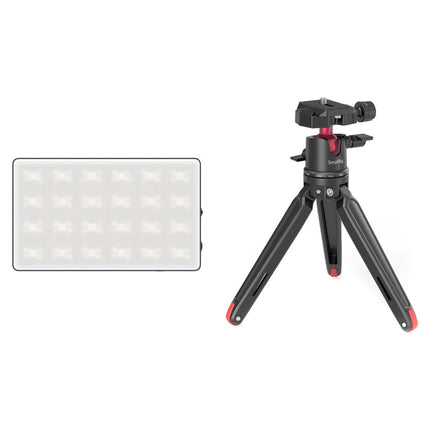 SmallRig RM120 Luz LED RGB Compacta con Mini Trípode y Batería Larga