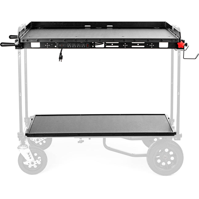 Lava Cart EGON Superficie de Trabajo con Estantes Ganchos y Enchufe