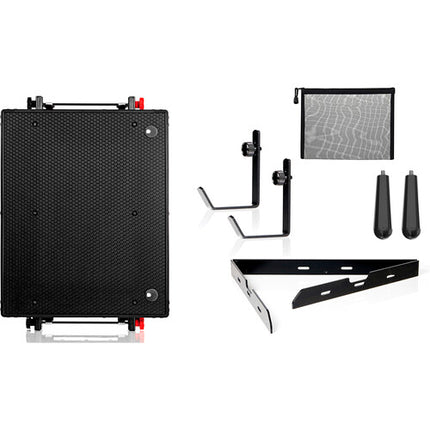 Lava Cart MOTI Superficie de Trabajo con Estantes Bordes y Ganchos