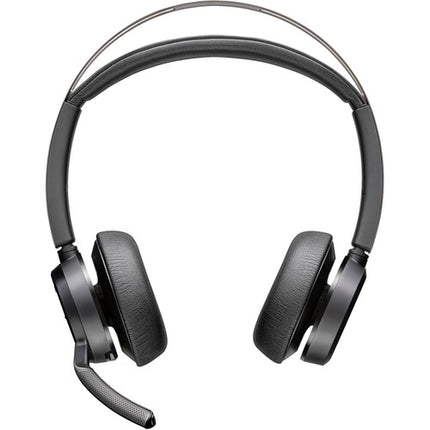 Poly Voyager Focus 2 UC Auriculares Bluetooth con Estuche y Base de Carga