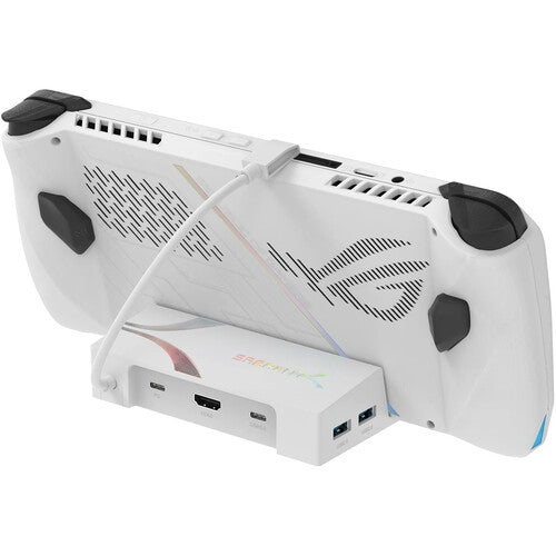 Sabrent DS-RA6P Estación de Acoplamiento USB-C 6 Puertos 95W para Asus ROG Ally Blanca