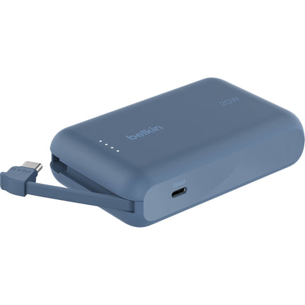 Belkin BoostCharge Power Bank 10000mAh Azul 20W Carga Rápida USB-C Integrado