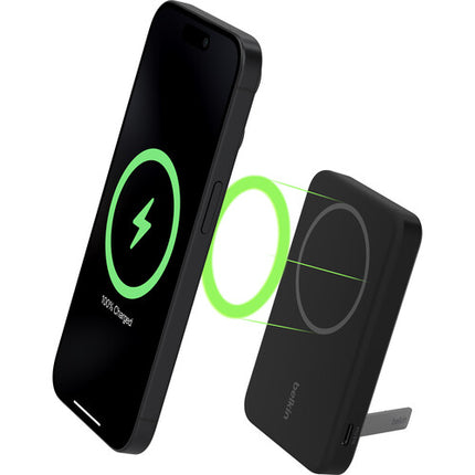 Belkin BoostCharge Pro Power Bank 5000mAh 15W Carga Inalámbrica Negra