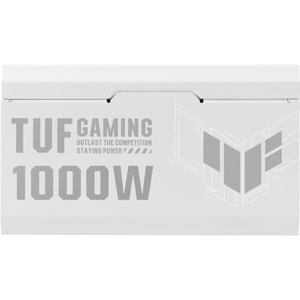 ASUS TUF Gaming Fuente de Poder Modular ATX 1000W 80 PLUS Gold Blanca