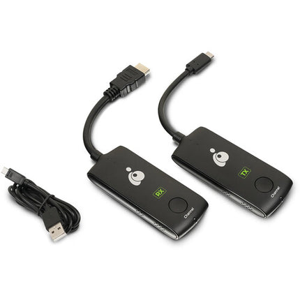 IOGEAR Kit Transmisor y Receptor HDMI Inalámbrico 4K UHD 65 pies USB-C