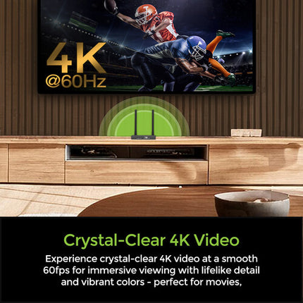 IOGEAR Kit Extensor HDMI Inalámbrico 4K60 UHD 164 Pies con Control Teclado y Ratón