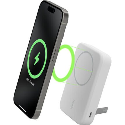 Belkin BoostCharge Pro Power Bank 10000mAh Carga Inalámbrica 15W Blanca