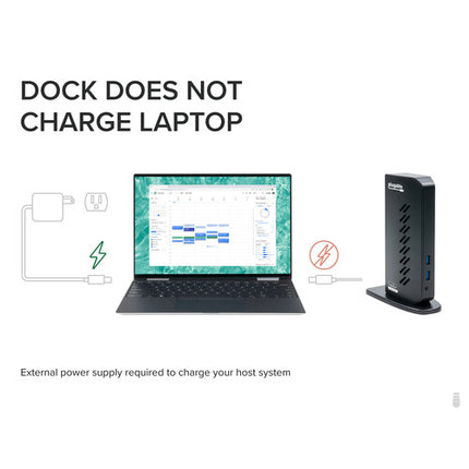 Plugable Universal Dual HDMI USB 3.1 Gen 1 Estación de Acoplamiento 1920x1200 60Hz