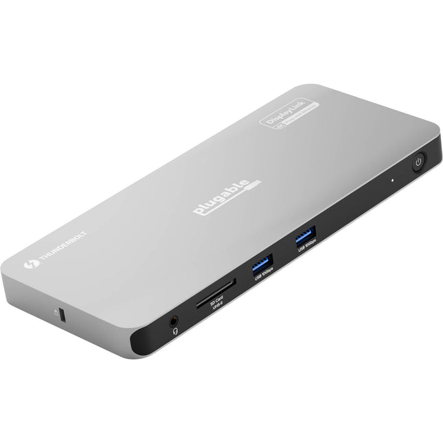 Plugable Thunderbolt 4 Quad Video Estación de Acoplamiento 96W Quad 4K 60Hz