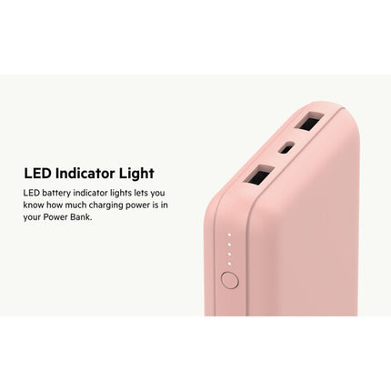 Belkin BoostCharge Batería portátil 20000mAh carga 3 dispositivos Rosa Oro