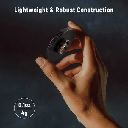 Neewer PA062 Adaptador de Lentes para Smartphones 17mm a 37mm y 58mm Aleación de Aluminio