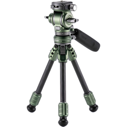 Tilta VT03 Cabezal de Vídeo Fluido con Trípode Fibra de Carbono 6.6 lb 13.7" Verde Bosque