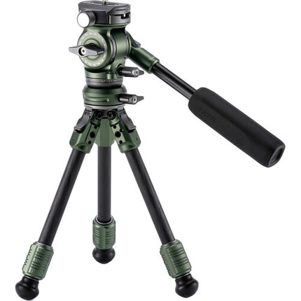 Tilta VT03 Cabezal de Vídeo Fluido con Trípode Fibra de Carbono 6.6 lb 13.7" Verde Bosque