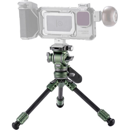 Tilta VT03 Cabezal de Vídeo Fluido con Trípode Fibra de Carbono 6.6 lb 13.7" Verde Bosque