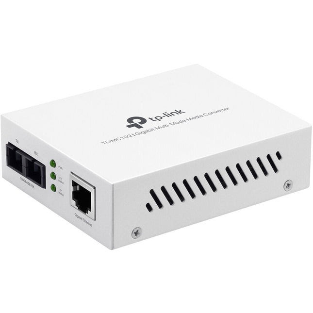 TP-Link TL-MC102 Convertidor Multimedia Gigabit Multi-Mode 2x1000Mb/s SC 1640 ft rango