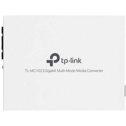 TP-Link TL-MC102 Convertidor Multimedia Gigabit Multi-Mode 2x1000Mb/s SC 1640 ft rango
