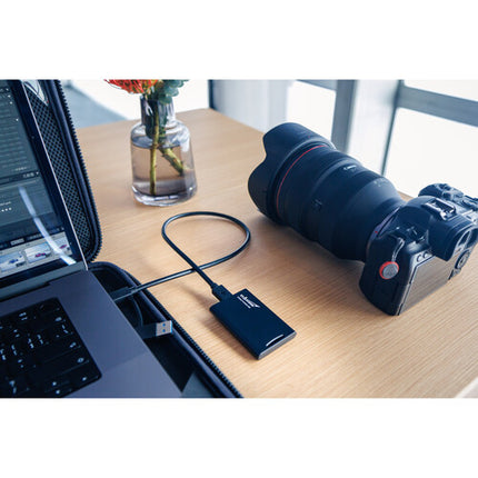 Exascend 2TB Element SSD portátil USB 3.2 Gen 2x2 2000 MB/s negro