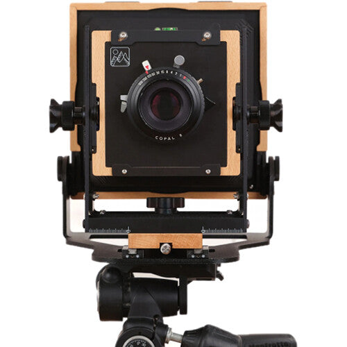 Intrepid Camera 4x5 Cámara de Visor Beech Edition Cuerpo de Abedul 11.8 Pulgadas Extensión Máxima