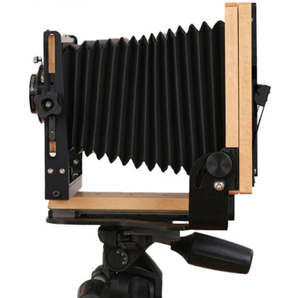 Intrepid Camera 4x5 Cámara de Visor Beech Edition Cuerpo de Abedul 11.8 Pulgadas Extensión Máxima