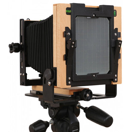 Intrepid Camera 4x5 Cámara de Visor Beech Edition Cuerpo de Abedul 11.8 Pulgadas Extensión Máxima