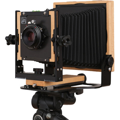 Intrepid Camera 4x5 Cámara de Visor Beech Edition Cuerpo de Abedul 11.8 Pulgadas Extensión Máxima