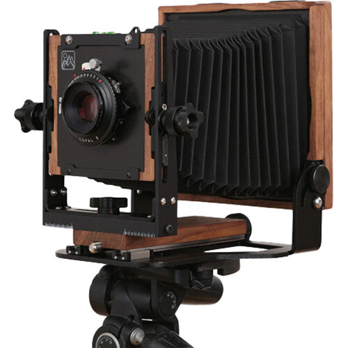 Intrepid Camera 4x5 Cámara de Visor Walnut Edition Extensión 11.8"