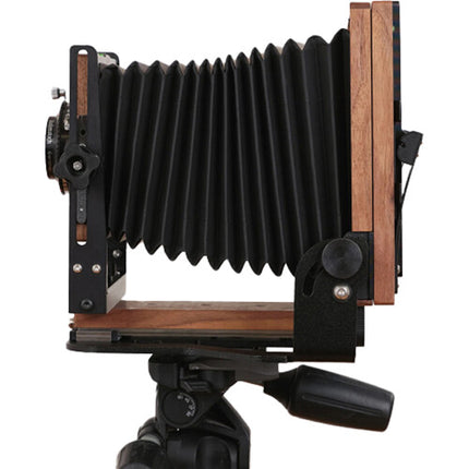 Intrepid Camera 4x5 Cámara de Visor Walnut Edition Extensión 11.8"