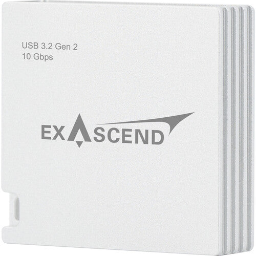 Exascend Essential 4 en 1 Lector de Tarjetas USB-C 10 Gb/s 1000 MB/s