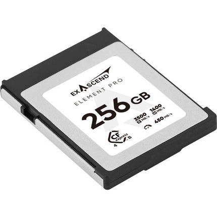 Exascend Element Pro Tarjeta de Memoria CFexpress 4.0 Tipo B 256GB 3500MBs Lectura 1400MBs Escritura
