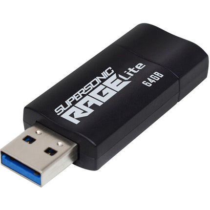 Patriot 64GB Supersonic Rage Lite Memoria USB 3.2 Gen 1 180MB/s Retráctil