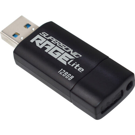 Patriot 128GB Supersonic Rage Lite USB 3.2 Gen 1 USB Tipo A memoria flash 180 MB/s diseño retráctil