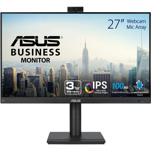 ASUS BE279QFK Monitor de Videoconferencia 27" Full HD 100 Hz Webcam Integrada