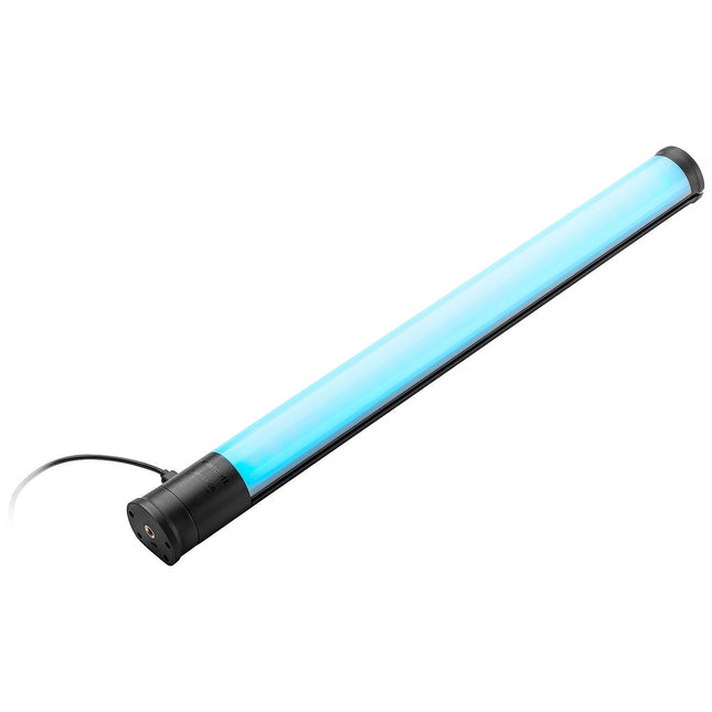 Westcott Ice Light 3 Tubo LED RGB 1.5' 600 Lux Temperatura Ajustable 2700-6500K Kit con Adaptador AC Cable USB-C Estuche