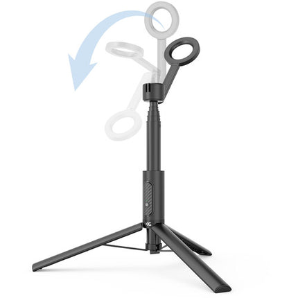 KraftGeek MagStand trípode para teléfono carga 4.4 lb altura 17.5 a 64.2" negro