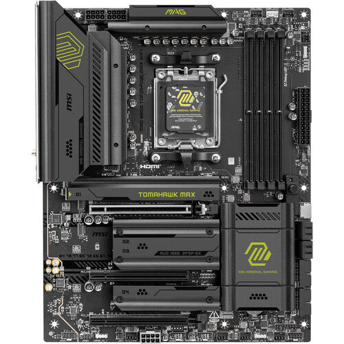 MSI MAG B850 TOMAHAWK MAX WIFI AM5 Placa Base ATX DDR5 Wi-Fi 7 SATA