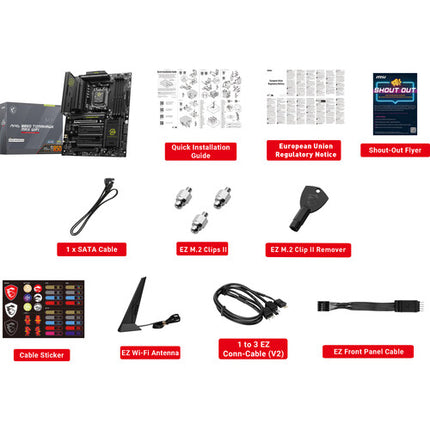 MSI MAG B850 TOMAHAWK MAX WIFI AM5 Placa Base ATX DDR5 Wi-Fi 7 SATA