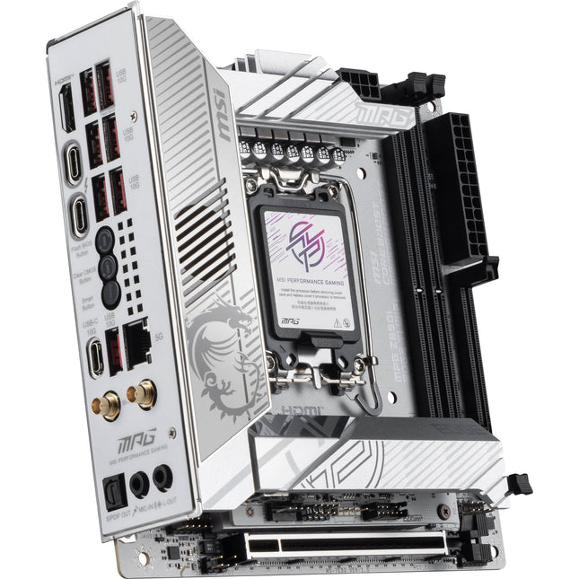 MSI MPG Z890I EDGE TI WIFI Placa Mini-ITX LGA 1851 DDR5 Dual Canal M.2 x4