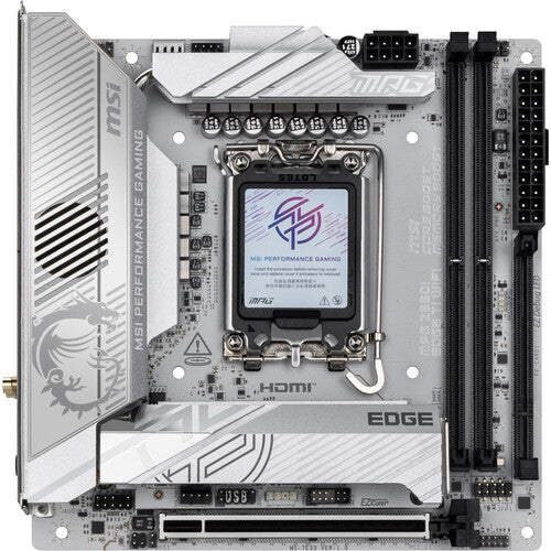 MSI MPG Z890I EDGE TI WIFI Placa Mini-ITX LGA 1851 DDR5 Dual Canal M.2 x4