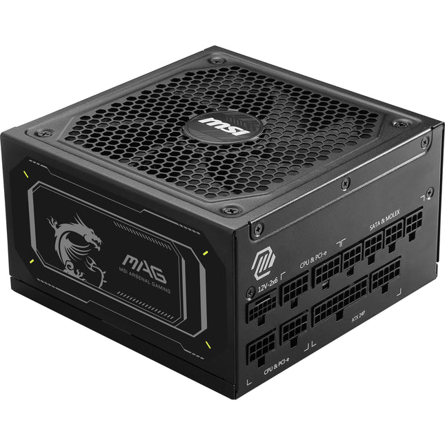 MSI MAG A1000GL PCIE5 II Fuente de Alimentación 1000W 80 PLUS Gold Modular 120mm Ventilador