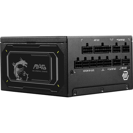 MSI MAG A1000GL PCIE5 II Fuente de Alimentación 1000W 80 PLUS Gold Modular 120mm Ventilador