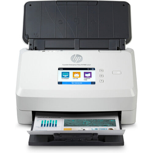 HP ScanJet Enterprise Flow N7000 snw1 Escáner Alimentador 80 hojas 75 ppm 600 dpi