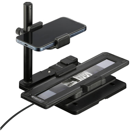 Vello Film Digitizador 35mm y 120 para Smartphones con LED y Mando Bluetooth
